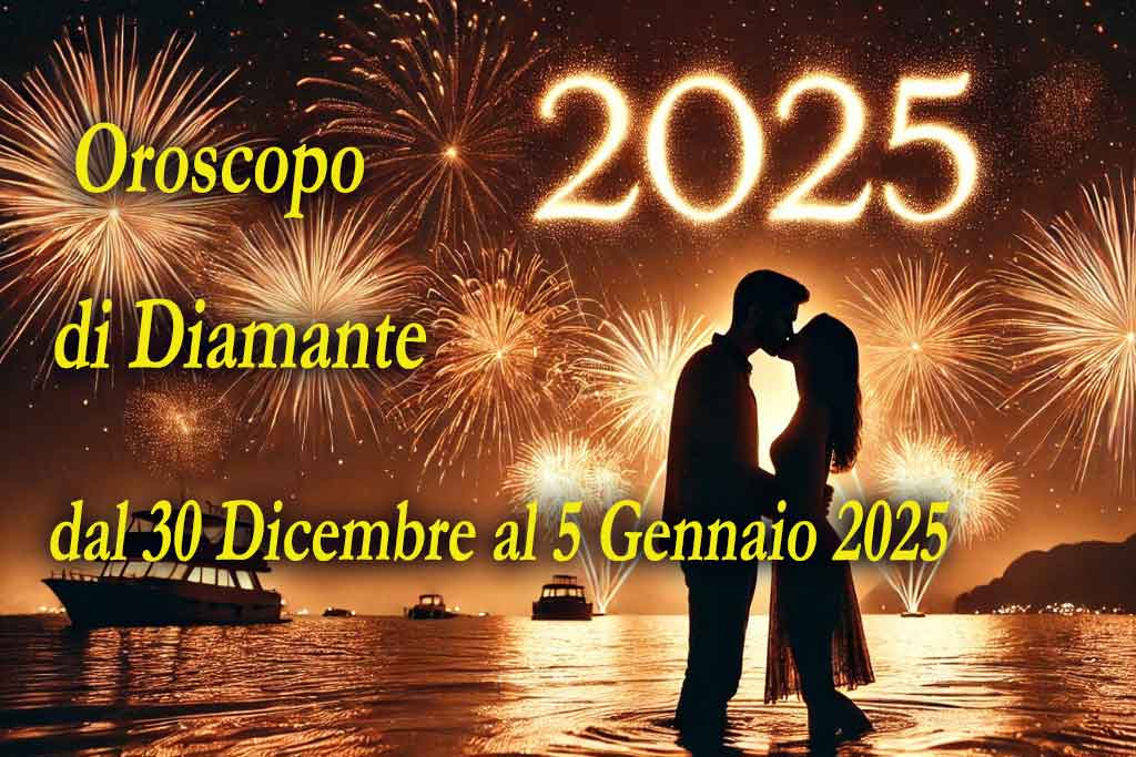Oroscopo settimanale di Diamante dal 30 dicembre al 5 gennaio 2025